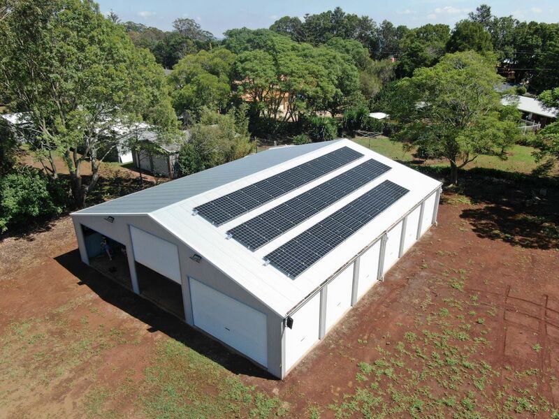 Airlec Australia solar system installation on family farm in Toowoomba