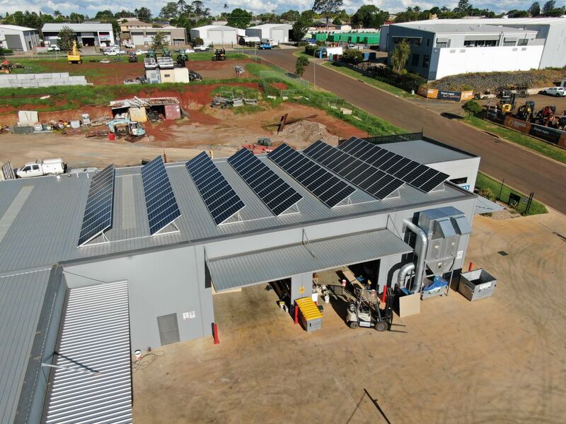 Solar system installation for Affordable Quality Bathrooms and Kitchens in Toowoomba by Airlec Australia