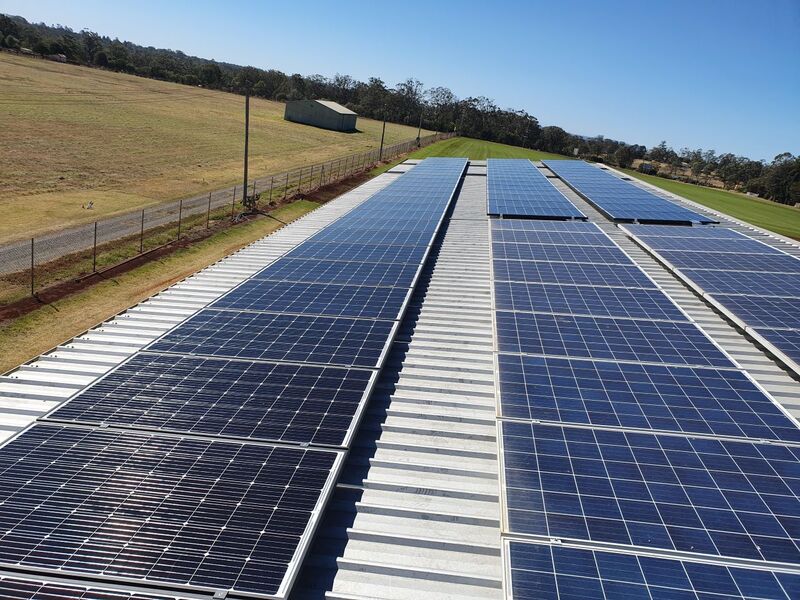 Toowoomba Turf Farm gets On-Grid Solar installed by Airlec Australia