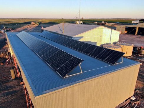 Commercial solar installation by Airlec Australia for ABT Logistics Toowoomba